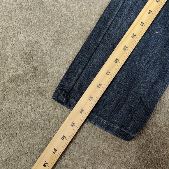 James Jeans Women's Maternity Jeans Size 32 Dark Blue Cotton With Stretch Casual - Picture 10 of 12